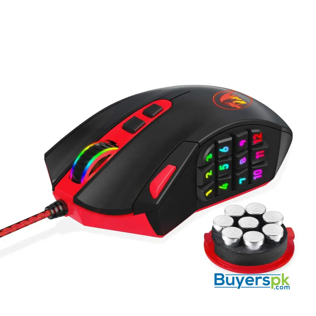 Redragon M901 Perdition Wired Gaming Mouse - Mouse Redragon M901 Perdition Wired Gaming Mouse - Mouse